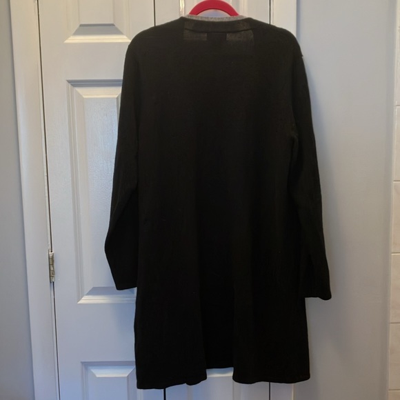 NWT Gorgeous 100% Cashmere Sutton Studio Long Cardigan, size XL - Picture 4 of 4